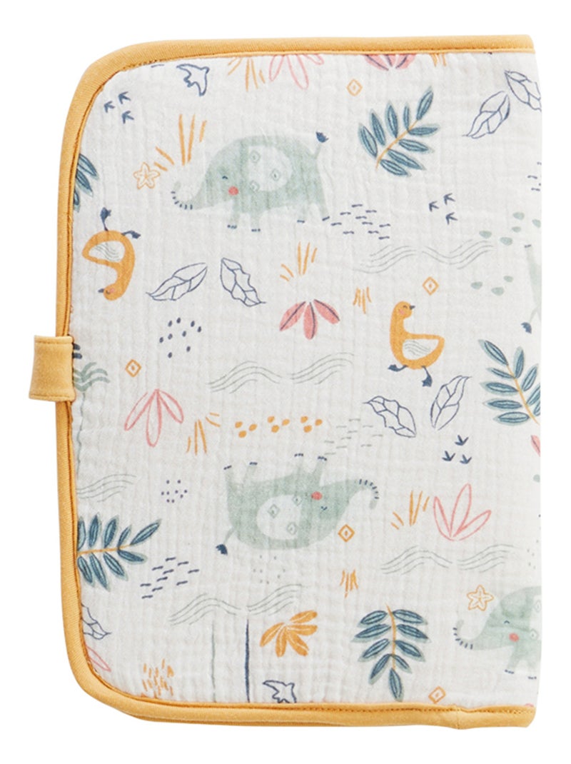 Protège carnet de santé Hawaiki Ecru - Kiabi