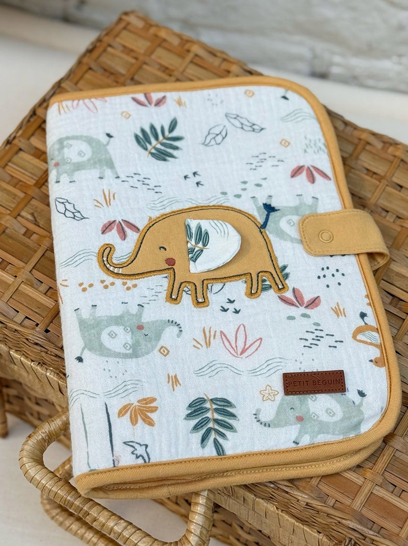 Protège carnet de santé Hawaiki Ecru - Kiabi