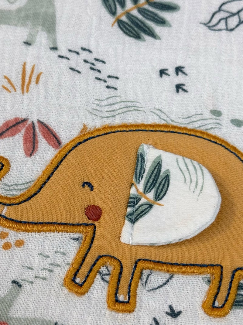 Protège carnet de santé Hawaiki Ecru - Kiabi