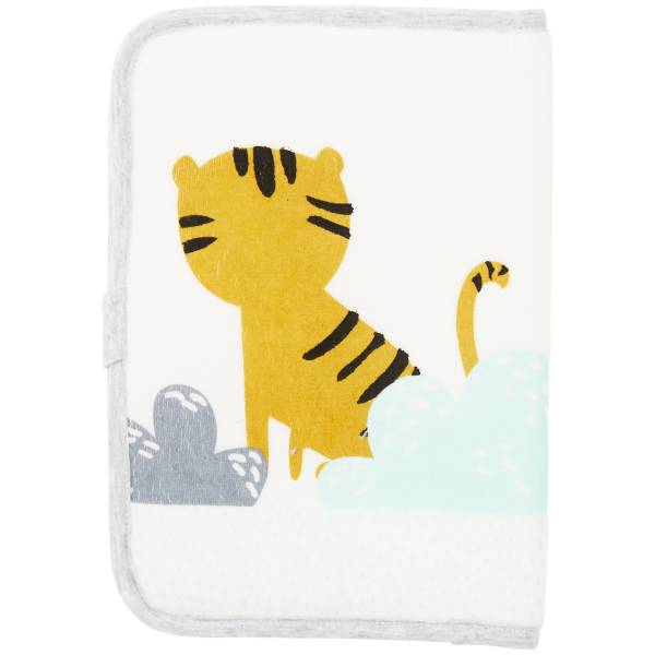 Protege Carnet De Sante Imprime Tigre Bebe Fille Blanc Kiabi 6 00