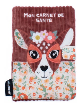 Protège carnet de santé Mélimélos la biche
