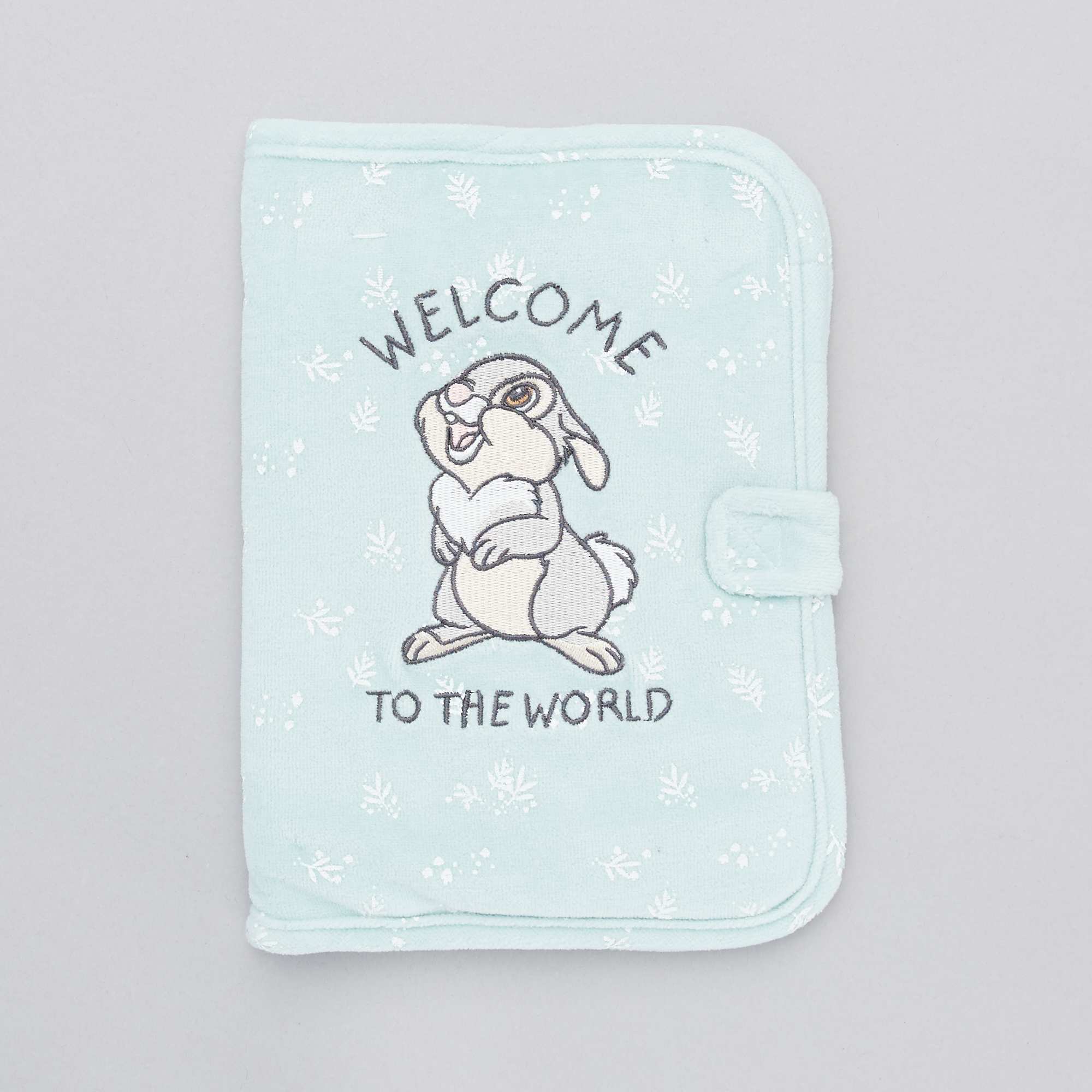 Protège carnet de santé 'Panpan' 'Disney' Bébé fille - vert - Kiabi - 8,00€