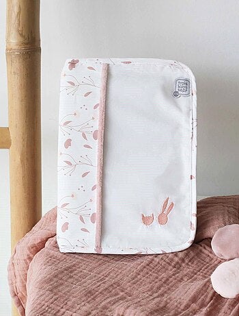 Protège carnet de santé Rose et Lili