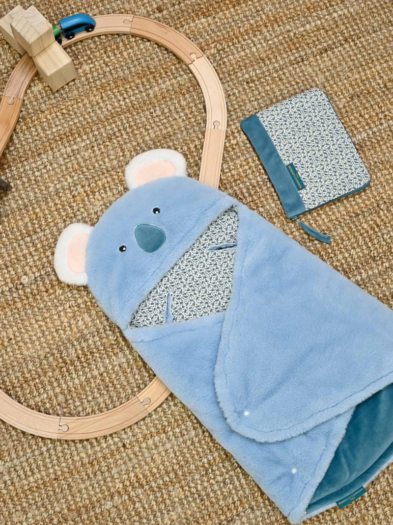 Protège carnet de santé Yoca le koala Bleu - Kiabi