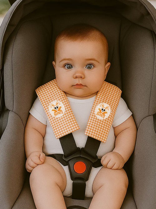 Protège Ceinture de sécurité en Coton Bio Perl - Kiabi