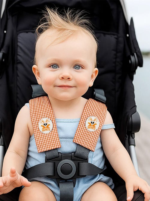 Protège Ceinture de sécurité en Coton Bio Perl - Kiabi