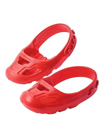 Protège-chaussures, taille 21-27, rouge