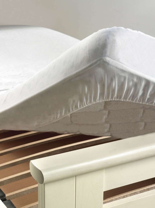 Protège matelas - Mmolleton finition PVC anti acarien - Kiabi