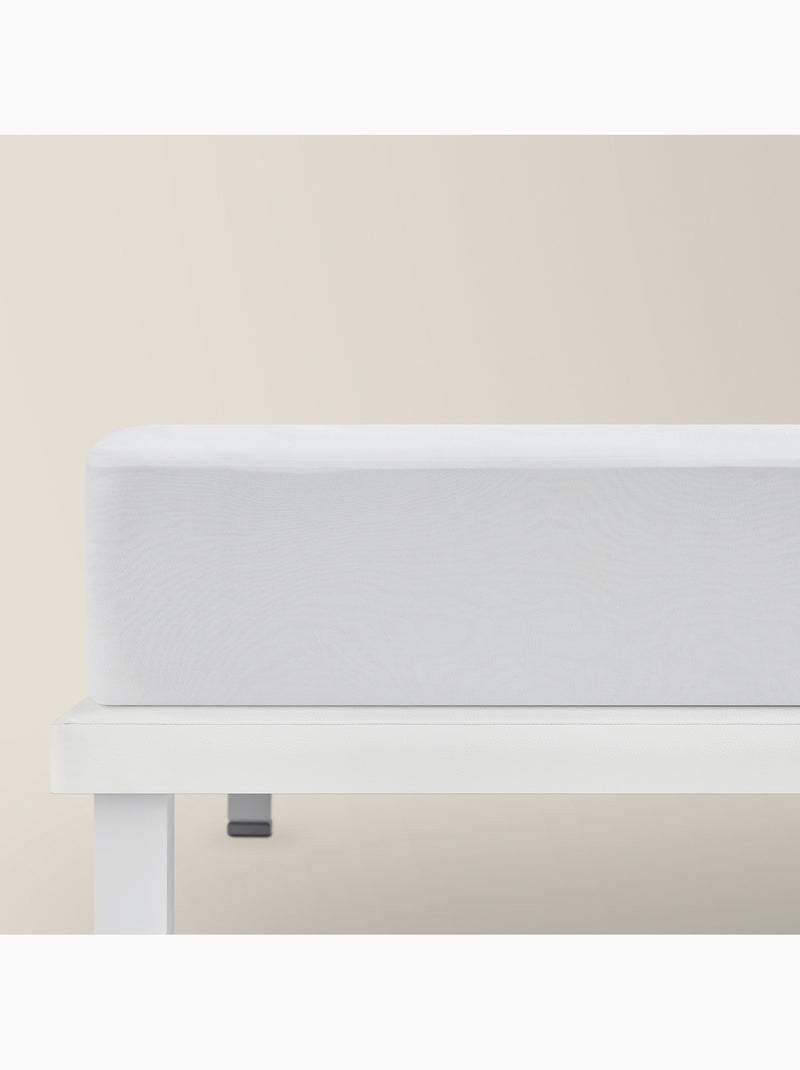 Protège-matelas 100% Coton Couvre 5 Faces Blanc - Kiabi