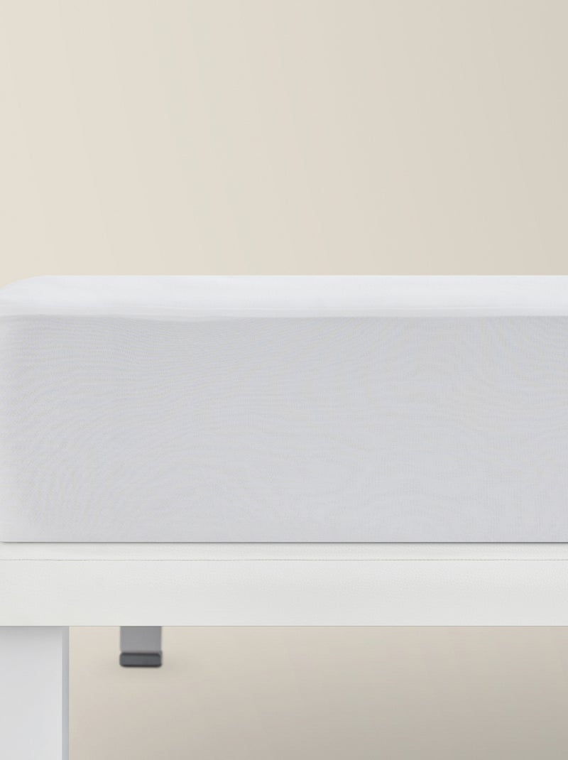 Protège-matelas 100% Coton Couvre 5 Faces Blanc - Kiabi