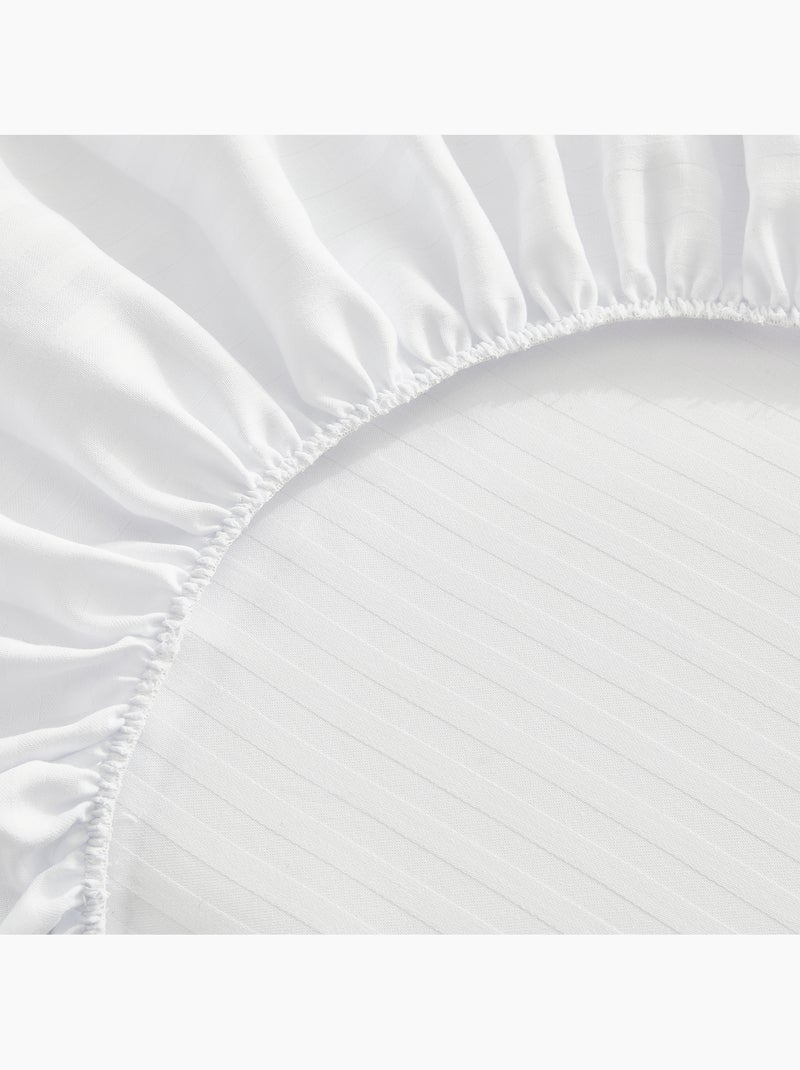 Protège-matelas 100% Coton Respirant Blanc - Kiabi