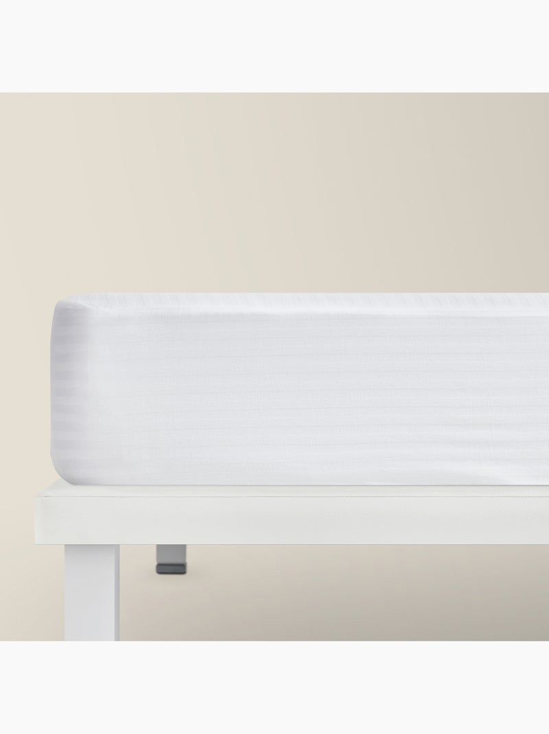 Protège-matelas 100% Coton Respirant Blanc - Kiabi