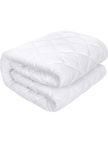 Protège matelas 100 % polyester albatre