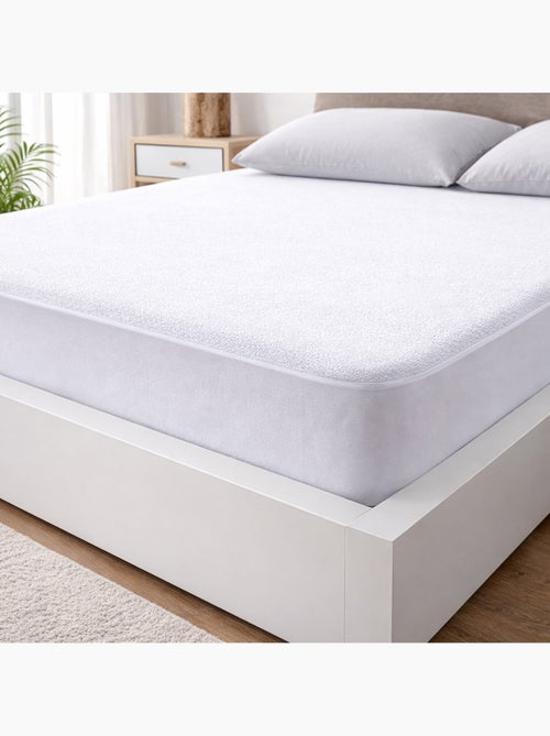 Protège matelas 100 % polyester opalys - Kiabi