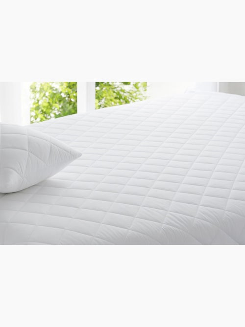 Protège matelas 100 % polyester quilte - Kiabi