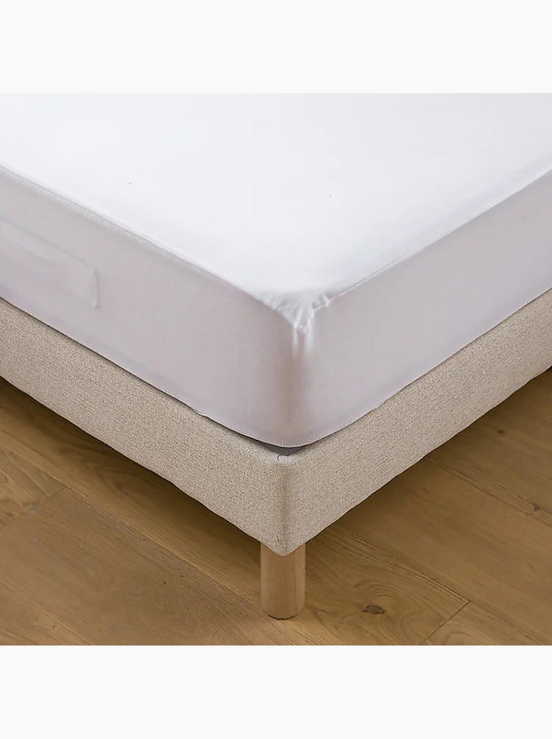 Protège matelas 100 % polyester quilte Blanc - Kiabi