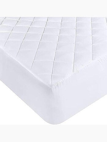 Protège matelas 100 % polyester quilte