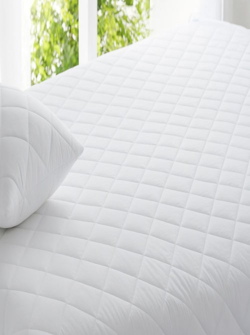 Protège matelas 100 % polyester quilte - Kiabi