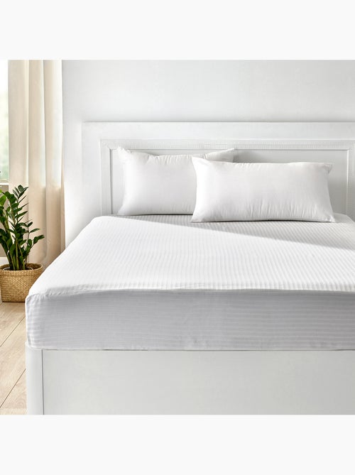 Protège-matelas 105x196cm| PIKOLIN HOME| 100% Coton| Jusqu'à 32cm - Kiabi