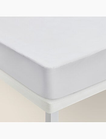 Protège-matelas 160x196cm| PKH| Coton| Antiallergique| Jusqu'à 32cm