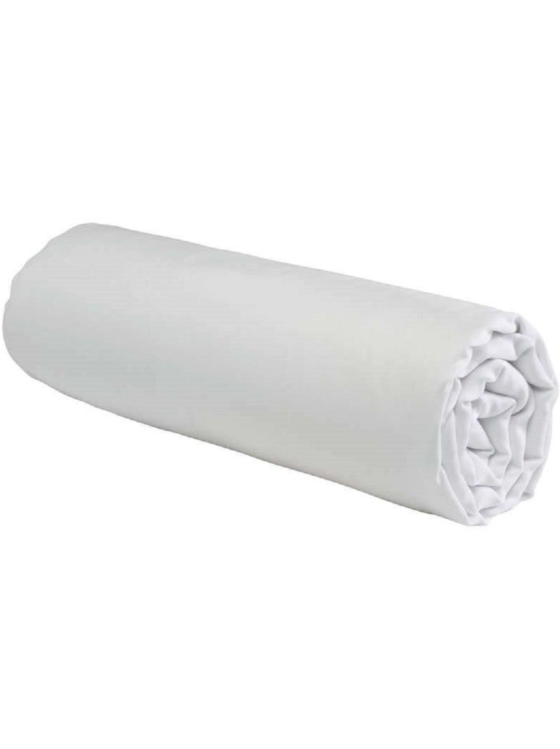 Protège-matelas à bonnets 15 cm coton absorbant 180 x 190 cm – Future Home Blanc - Kiabi