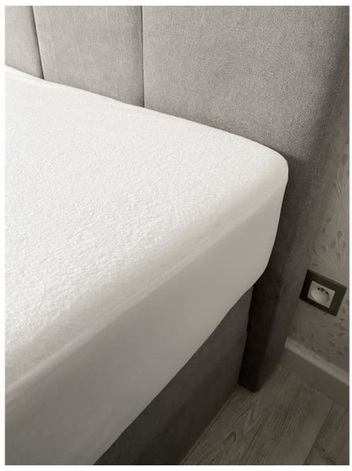 Protège matelas absorbant - dodo - 160 x 200 cm - coton - anti-acariens - Kiabi