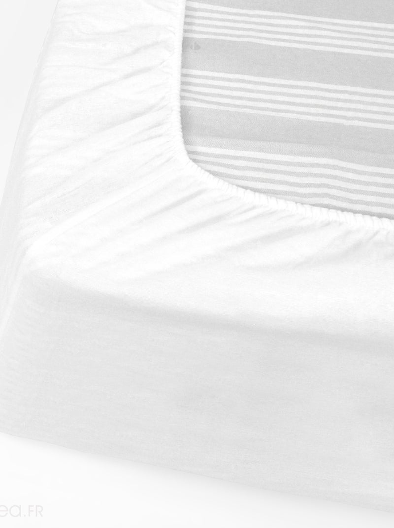 Protège matelas absorbant ANTONIN Bonnet de 23 cm Blanc - Kiabi