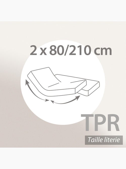 Protège matelas absorbant ANTONIN lit articulé TPR Bonnet de 23 cm - Kiabi