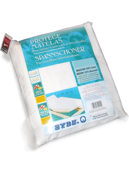 Protège matelas absorbant ANTONIN lit articulé TPR Bonnet de 30 cm - Kiabi
