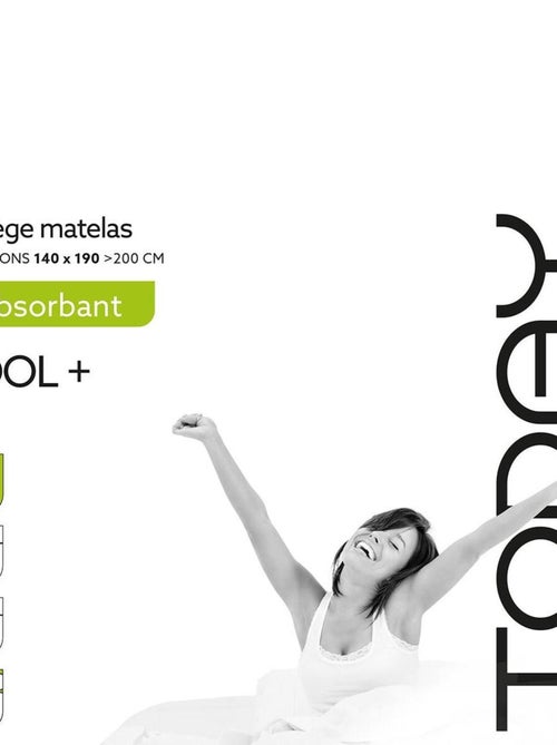 Protège matelas absorbant COOL PLUS - Kiabi