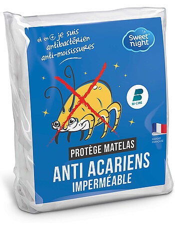 Protège matelas | Alèse Imperméable et Anti Acariens | Molleton Coton | Respirant