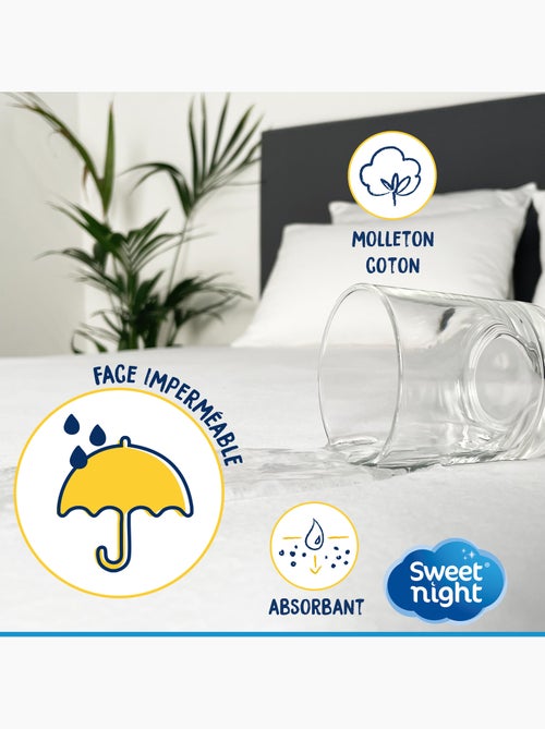 Protège matelas | Alèse Imperméable et Anti Acariens | Molleton Coton | Respirant - Kiabi Protège matelas | Alèse Imperméable et Anti Acariens | Molleton Coton | Respirant - Kiabi