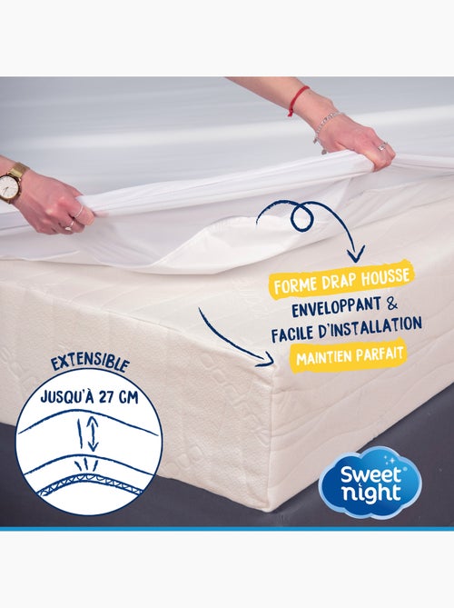 Protège matelas | Alèse Imperméable et Anti Acariens | Molleton Coton | Respirant - Kiabi Protège matelas | Alèse Imperméable et Anti Acariens | Molleton Coton | Respirant - Kiabi