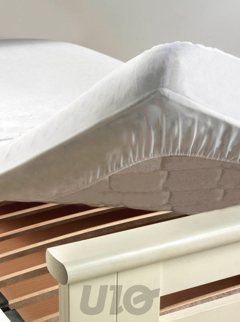 Protège matelas anti-acariens Ponny Blanc - Kiabi
