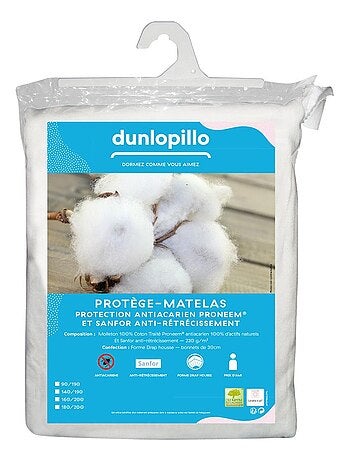 Protège Matelas Anti-acariens Proneem Pure - DUNLOPILLO