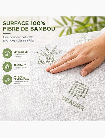 Protège matelas bambou pradier home