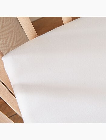 Protège Matelas Bébé 2 en 1 | Drap housse + Alèse Imperméable | Jersey 100% Coton