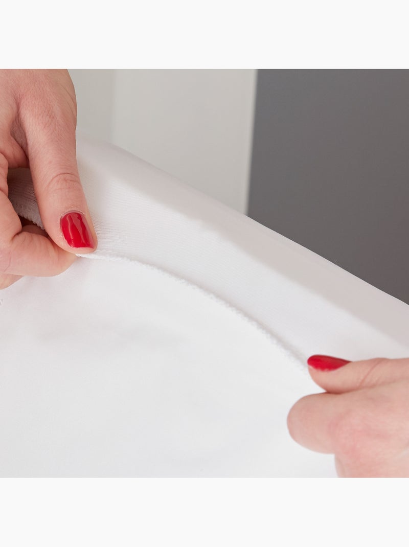 Protège Matelas Bébé Anti-acarien | Alèse imperméable | Bouclette 100% Coton | Oeko-Tex® Blanc - Kiabi