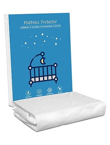 Protège matelas bébé , imperméable, résistant et respirant. Facile à laver Ajustable