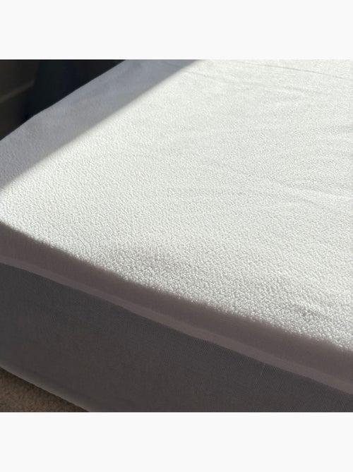 Protège matelas bouclette imperméable bonnet 27 - Terre de Nuit - Kiabi