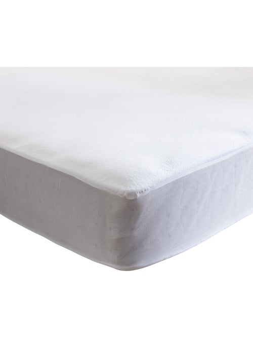 Protège matelas coton bio molleton bonnet 27  - Terre de Nuit - Kiabi