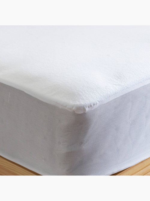 Protège matelas coton bio molleton bonnet 27  - Terre de Nuit - Kiabi
