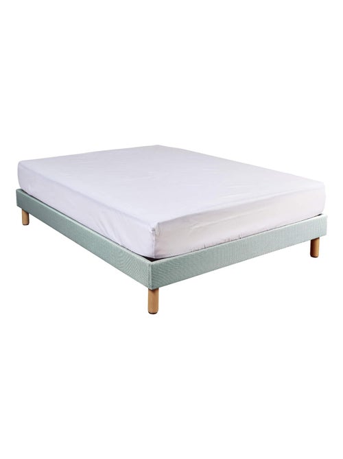 Protège matelas coton bio molleton bonnet 30 - Terre de Nuit - Kiabi