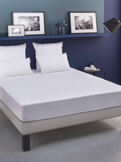 Protège matelas coton doux bonnet 20 à 30 cm - Kiabi