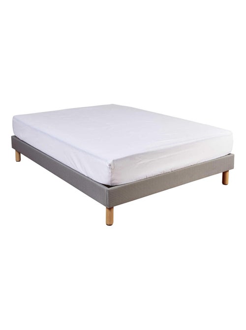 Protège matelas coton imperméable bonnet 27 - Terre de Nuit - Kiabi