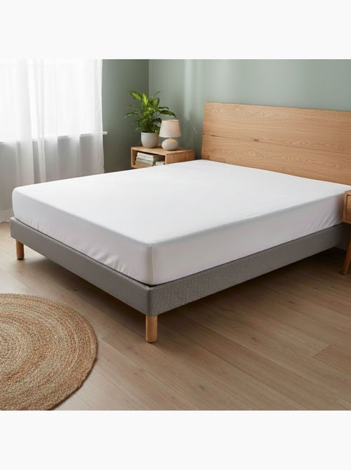 Protège matelas coton imperméable bonnet 30 - Terre de Nuit - Kiabi