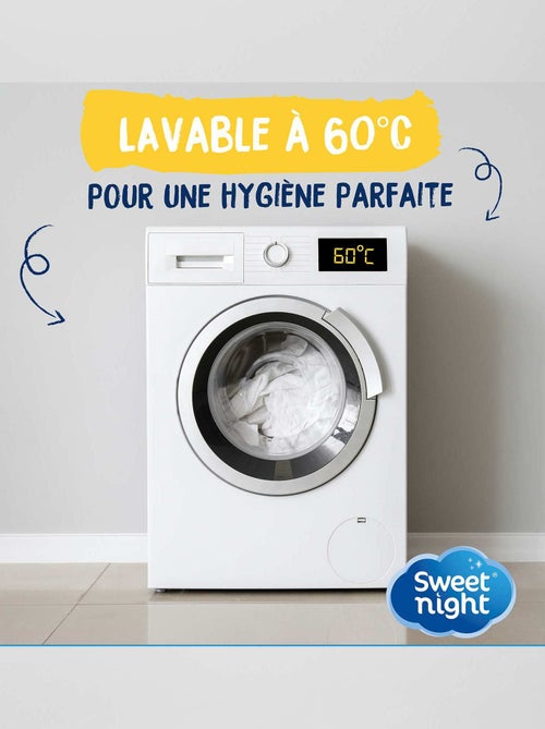 Protège matelas Coton Imperméable et Anti Acariens - Kiabi