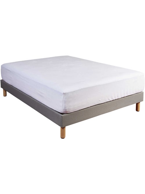 Protège matelas coton molleton bonnet 40 - Terre de Nuit - Kiabi