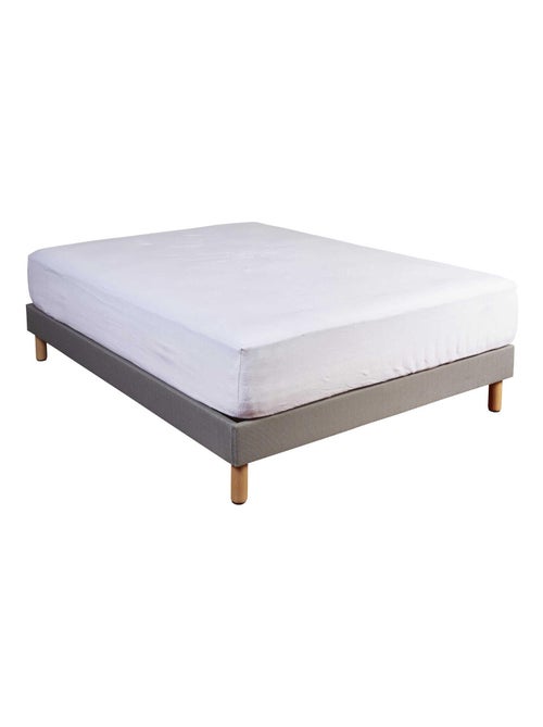 Protège matelas coton molleton bonnet 50 - Terre de Nuit - Kiabi