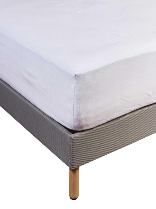 Protège matelas coton molleton bonnet 50 - Terre de Nuit - Kiabi